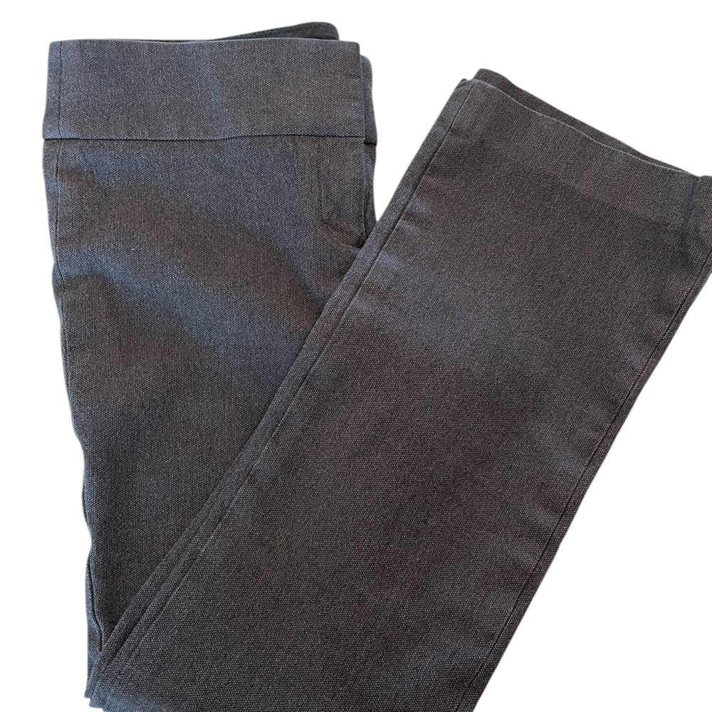 LOFT Marisa (Sleek Tailored) Black Boot Cut Pants - Picture 4 of 6